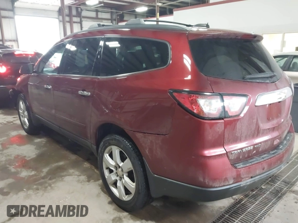 2017 Chevrolet Traverse LT with VIN 1GNKVGKD1HJ267597, listed as a IAAI auction lot 41673916 with 129,352 mi miles and . Bid and sale history available at DreamBid. Image 3.