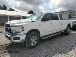 2020 Ram 2500 Lone Star z VIN 3C6UR5JJ2LG297324, wystawiony jako Copart lot #60854035 z przebiegiem 91 280 mil mil oraz Szkoda całkowita • Salvage title. Historia ofert i sprzedaży dostępna na DreamBid. Obrazek 1.