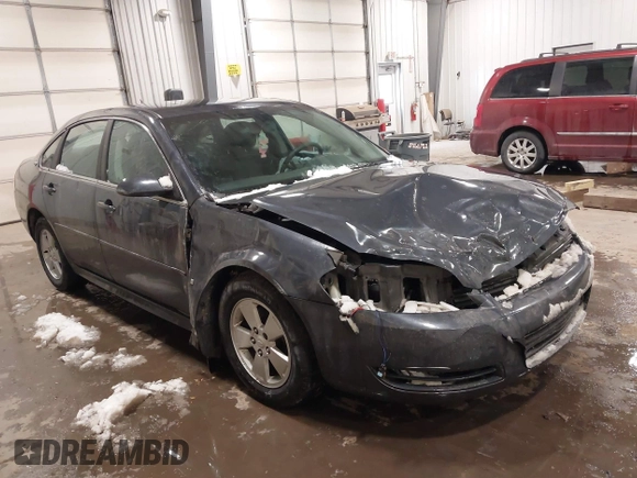 2009 Chevrolet Impala LT with VIN 2G1WT57K591101311, listed as a IAAI auction lot 41747924 with 122,532 mi miles and . Bid and sale history available at DreamBid. Image 1.