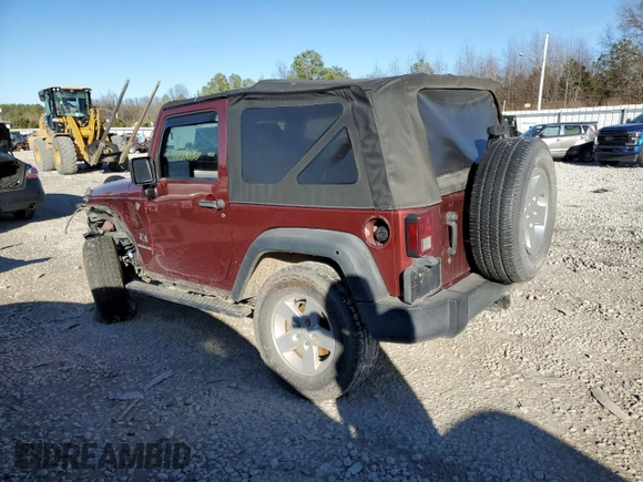 2008 Jeep Wrangler X with VIN 1J4FA24138L650659, listed as a Copart auction lot 70510504 with 170,806 mi miles and Salvage Title. Bid and sale history available at DreamBid. Image 2.