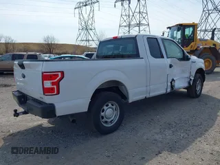 2020 Ford F-150 XL with VIN 1FTFX1E43LFA58449, listed as a IAAI auction lot 41769410 with 74,165 mi miles. Bid and sale history available at carsss.com. Image 4.