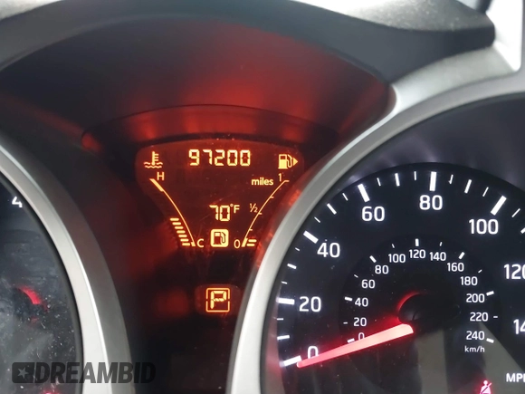 2015 Nissan Juke SV with VIN JN8AF5MR7FT502217, listed as a IAAI auction lot 41748106 with 97,200 mi miles. Bid and sale history available at carsss.com. Image 15.