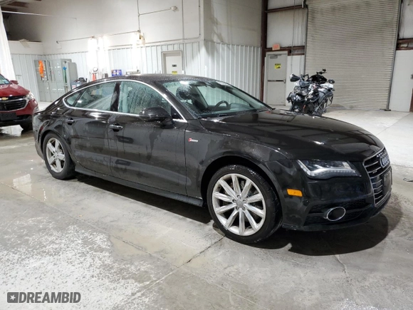 2012 Audi A7 3.0 Prestige with VIN WAU2GAFC8CN093866, listed as a Copart auction lot 79750064 with 126,583 mi miles and Salvage Title. Bid and sale history available at carsss.com. Image 4.