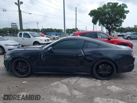 2017 Ford Mustang V6 with VIN 1FA6P8AM4H5329049, listed as a IAAI auction lot 42669855 with 52,972 mi miles and . Bid and sale history available at DreamBid. Image 14.