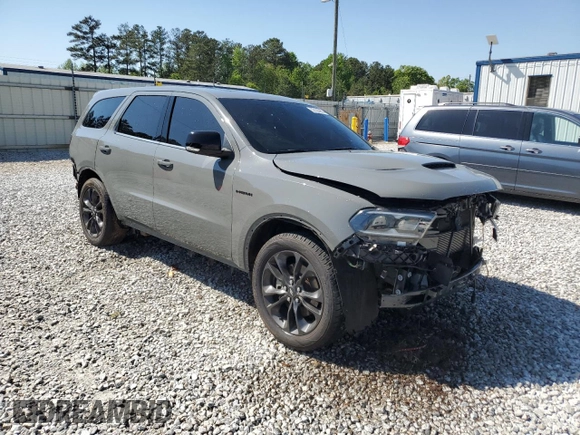 2022 Dodge Durango R/T z VIN 1C4SDJCT4NC223141, wystawiony jako Copart lot #53120665 z przebiegiem 51 142 mil mil oraz Szkoda całkowita • Salvage title. Historia ofert i sprzedaży dostępna na DreamBid. Obrazek 4.