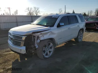 2016 Chevrolet Tahoe LTZ with VIN 1GNSKCKC7GR293386, listed as a Copart auction lot 48852055 with 113,908 mi miles and Clean Title. Bid and sale history available at carsss.com. Image 1.