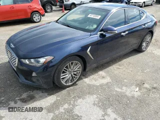 2020 Genesis G70 2.0T with VIN KMTG64LA3LU062323, listed as a Copart auction lot 60740084 with 51,342 mi miles and Non Repairable. Bid and sale history available at DreamBid. Image 1.