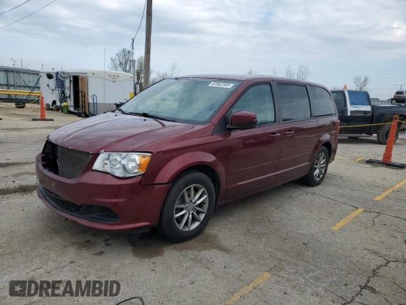 2017 Dodge Grand Caravan SE Plus with VIN 2C4RDGBG6HR567880, listed as a Copart auction lot 52562345 with 138,243 mi miles and Salvage Title. Bid and sale history available at DreamBid. Image 1.