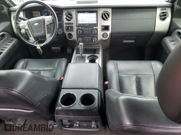 2017 Ford Expedition Max Limited с VIN 1FMJK1KT5HEA10710, выставлен на аукционе Copart как лот 59637735 с пробегом 83 171 миль миль и Списание • Salvage title. История ставок и продаж доступна на DreamBid. Изображение 8.