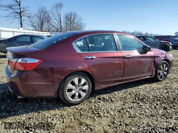 2014 Honda Accord Sport with VIN 1HGCR2F51EA242591, listed as a Copart auction lot 46987465 with 206,609 mi miles and Non Repairable. Bid and sale history available at carsss.com. Image 3.