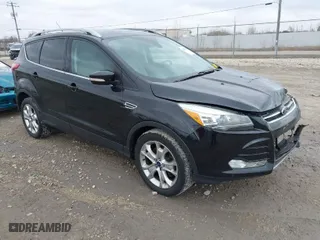 2014 Ford Escape Titanium with VIN 1FMCU9J93EUA68436, listed as a IAAI auction lot 42006995 with 97,307 mi miles. Bid and sale history available at carsss.com. Image 1.