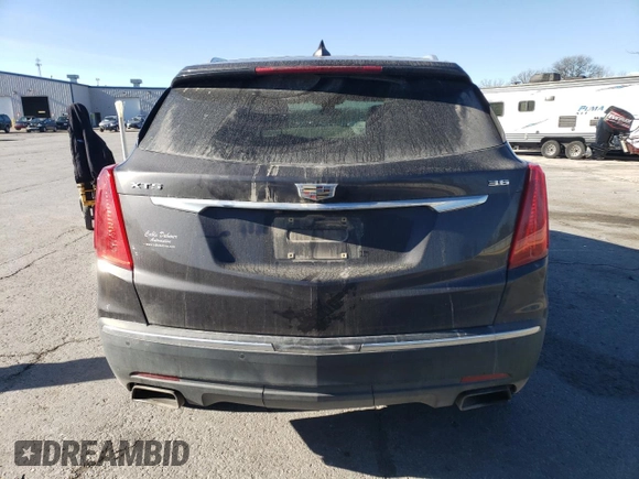 2017 Cadillac XT5 Premium Luxury FWD z VIN 1GYKNCRS2HZ114664, wystawiony jako Copart lot #84624944 z przebiegiem 153 882 mil mil oraz Szkody całkowita. Historia ofert i sprzedaży dostępna na DreamBid. Obrazek 6.