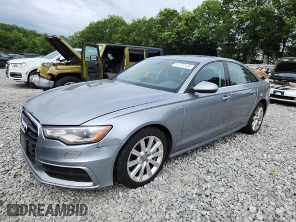 2015 Audi A6 Premium Plus with VIN WAUFGAFC7FN010515, listed as a Copart auction lot 61332435 with 169,121 mi miles and Clean title. Bid and sale history available at DreamBid. Image 1.