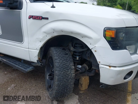 2013 Ford F-150 XL with VIN 1FTFW1EF3DFC74422, listed as a IAAI auction lot 42628205 with 258,733 mi miles and . Bid and sale history available at DreamBid. Image 6.