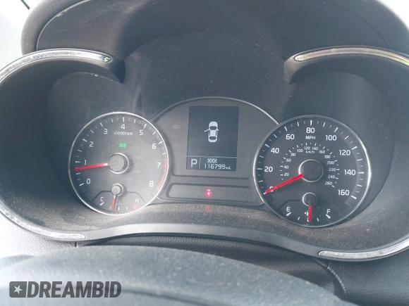 2016 Kia Forte EX with VIN KNAFX6A86G5632976, listed as a IAAI auction lot 41915868 with 116,799 mi miles and . Bid and sale history available at DreamBid. Image 7.