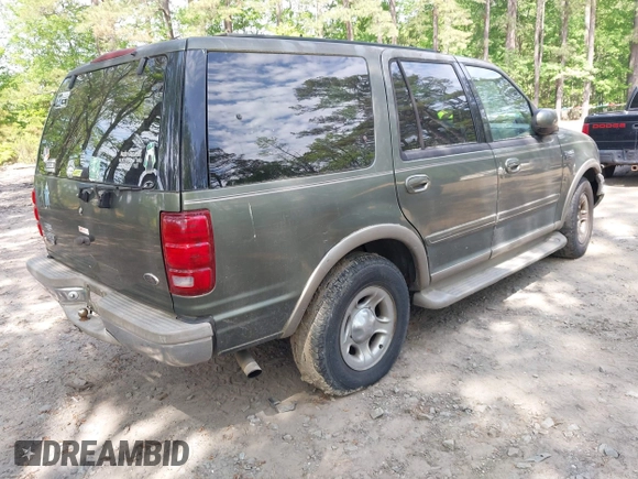 2001 Ford Expedition Eddie Bauer with VIN 1FMRU17W11LA02654, listed as a IAAI auction lot 42147534 with Not provided miles and . Bid and sale history available at DreamBid. Image 4.