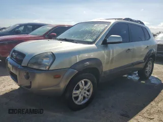 2008 Hyundai Tucson SE with VIN KM8JN12D28U895860, listed as a Copart auction lot 75031204 with 59,376 mi miles and Non Repairable. Bid and sale history available at carsss.com. Image 1.