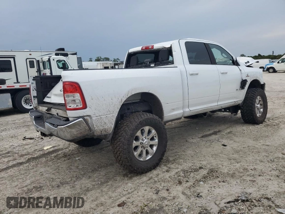 2022 Ram 2500 Big Horn with VIN 3C6UR5DL6NG110375, listed as a Copart auction lot 56375295 with 77,605 mi miles and Non repairable. Bid and sale history available at DreamBid. Image 3.