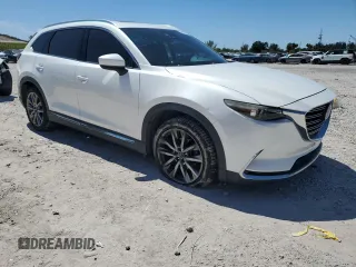 2016 Mazda CX-9 Grand Touring with VIN JM3TCADY9G0123193, listed as a Copart auction lot 50123825 with 65,588 mi miles and Salvage Title. Bid and sale history available at DreamBid. Image 4.