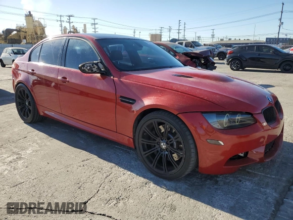 2009 BMW M3 with VIN WBSPM93519E201218, listed as a Copart auction lot 88310125 with 162,773 mi miles and Salvage title. Bid and sale history available at DreamBid. Image 4.