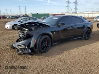 2021 Dodge Charger SRT Hellcat Widebody z VIN 2C3CDXL92MH533106, wystawiony jako Copart lot #48713125 z przebiegiem 30 155 mil mil oraz Szkoda całkowita • Salvage title. Historia ofert i sprzedaży dostępna na DreamBid. Obrazek 1.