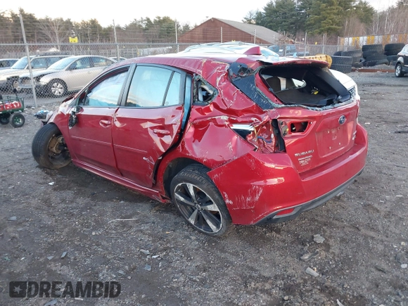 2018 Subaru Impreza Special Sports with VIN 4S3GTAM60J3748287, listed as a IAAI auction lot 41092963 with Not provided miles and . Bid and sale history available at DreamBid. Image 3.