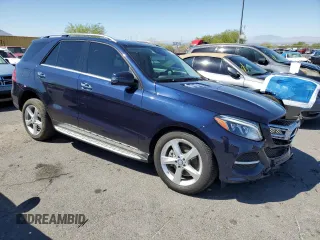 2017 Mercedes-Benz GLE 350 with VIN 4JGDA5JB2HA838401, listed as a Copart auction lot 56355825 with 103,651 mi miles and Salvage title. Bid and sale history available at DreamBid. Image 4.