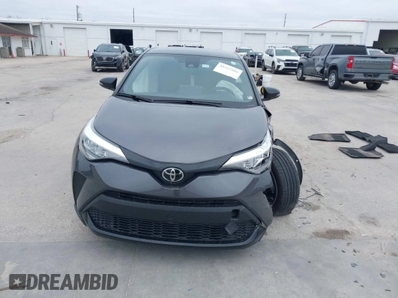 2021 Toyota C-HR LE with VIN JTNKHMBX3M1120177, listed as a IAAI auction lot 41257866 with 43,964 mi miles. Bid and sale history available at carsss.com. Image 12.