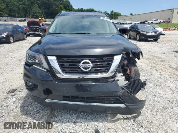 2019 Nissan Pathfinder SV with VIN 5N1DR2MM9KC629317, listed as a Copart auction lot 58920105 with 59,934 mi miles and Salvage title. Bid and sale history available at DreamBid. Image 5.