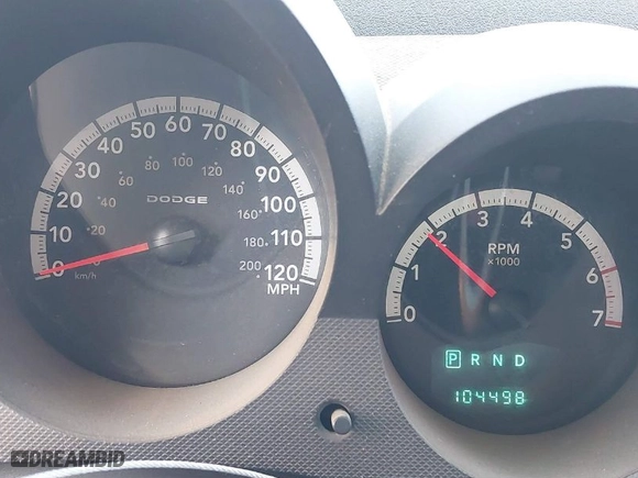 2007 Dodge Nitro SXT with VIN 1D8GU28K37W728795, listed as a IAAI auction lot 41676776 with 104,498 mi miles. Bid and sale history available at carsss.com. Image 7.