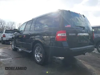 2008 Ford Expedition EL Limited with VIN 1FMFK20518LA68521, listed as a IAAI auction lot 41237658 with 381,557 mi miles. Bid and sale history available at carsss.com. Image 3.