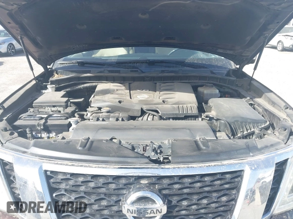 2017 Nissan Armada Platinum with VIN JN8AY2NF1H9302575, listed as a IAAI auction lot 41826613 with 109,914 mi miles. Bid and sale history available at carsss.com. Image 10.