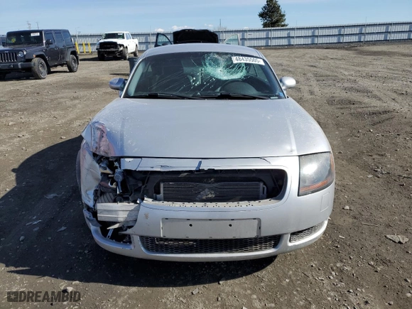 2001 Audi TT with VIN TRUWT28N411030021, listed as a Copart auction lot 48435505 with 136,441 mi miles and Salvage Title. Bid and sale history available at carsss.com. Image 5.