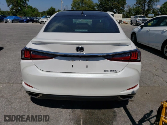 2024 Lexus ES 350 Luxury with VIN 58AEZ1B19RU176840, listed as a Copart auction lot 70298934 with Not provided miles and Salvage title. Bid and sale history available at DreamBid. Image 6.