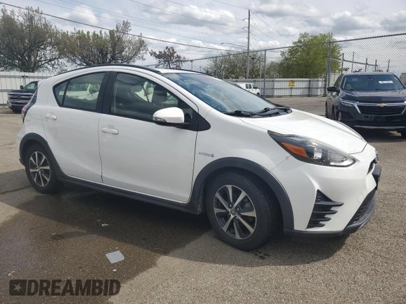 2018 Toyota Prius One with VIN JTDKDTB32J1617305, listed as a Copart auction lot 53308695 with 76,899 mi miles and Clean Title. Bid and sale history available at DreamBid. Image 4.