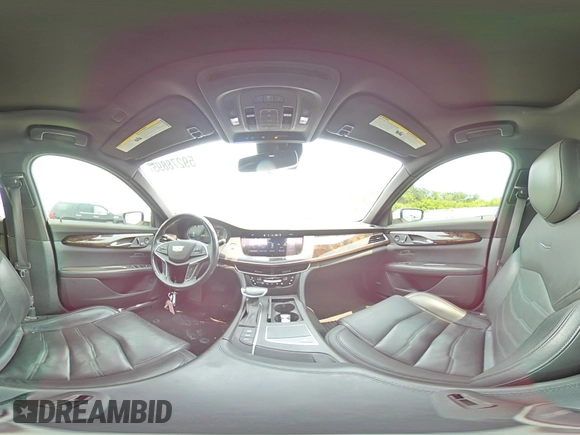 2017 Cadillac CT6 Premium Luxury AWD with VIN 1G6KF5RS4HU140696, listed as a Copart auction lot 59278895 with 131,703 mi miles and Salvage title. Bid and sale history available at DreamBid. Image 14.
