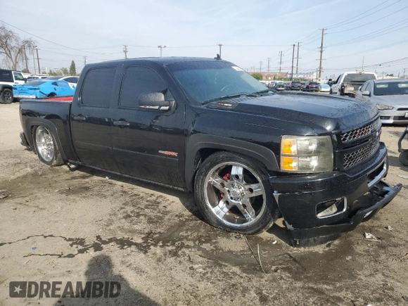 2007 Chevrolet Silverado 1500 LT w/1LT with VIN 3GCEC13J37G532470, listed as a Copart auction lot 43484205 with Not Provided miles and Salvage Title. Bid and sale history available at carsss.com. Image 4.