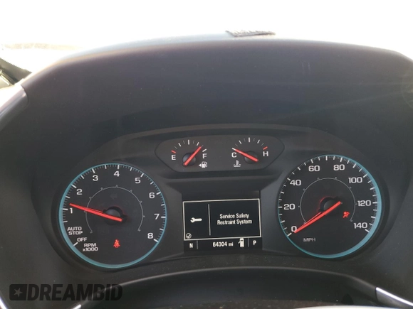 2020 Chevrolet Equinox LS z VIN 2GNAXHEV3L6149833, wystawiony jako Copart lot #57997985 z przebiegiem 64 304 mil mil oraz Szkoda całkowita • Salvage title. Historia ofert i sprzedaży dostępna na DreamBid. Obrazek 9.