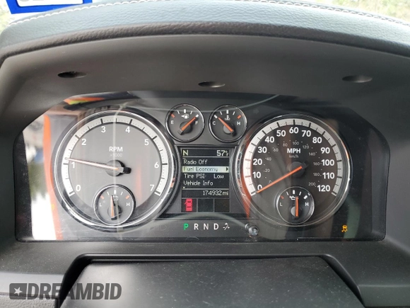 2012 Ram 1500 Sport with VIN 1C6RD7MT9CS150357, listed as a Copart auction lot 87276164 with 174,932 mi miles and Salvage Title. Bid and sale history available at carsss.com. Image 9.