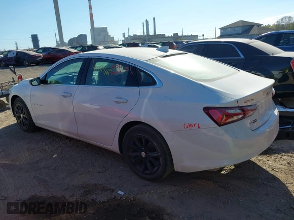 2020 Chevrolet Malibu LT with VIN 1G1ZD5ST2LF057911, listed as a IAAI auction lot 40670556 with 91,014 mi miles and . Bid and sale history available at DreamBid. Image 3.