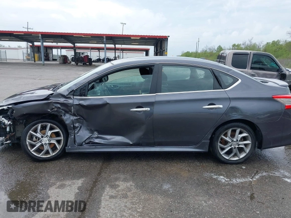 2015 Nissan Sentra SR with VIN 3N1AB7AP5FY365875, listed as a IAAI auction lot 41889207 with Not Provided miles and . Bid and sale history available at DreamBid. Image 13.