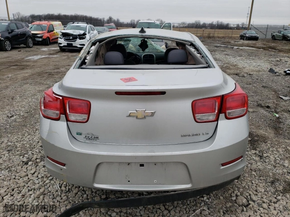 2015 Chevrolet Malibu LS with VIN 1G11A5SL0FU144244, listed as a Copart auction lot 44307005 with 133,994 mi miles and Salvage Title. Bid and sale history available at carsss.com. Image 6.