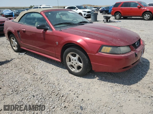 2003 Ford Mustang Deluxe with VIN 1FAFP44493F401306, listed as a Copart auction lot 65982655 with 117,513 mi miles and Clean title. Bid and sale history available at DreamBid. Image 4.