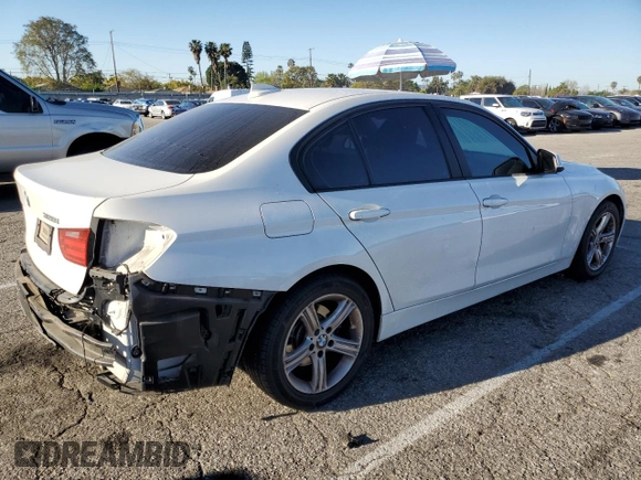 2015 BMW 3 Series 328i with VIN WBA3C1C52FP853191, listed as a Copart auction lot 49509475 with 90,420 mi miles and Salvage title. Bid and sale history available at DreamBid. Image 3.