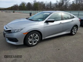 2017 Honda Civic LX z VIN 2HGFC2F52HH551152, wystawiony jako Copart lot #52728275 z przebiegiem 64 376 mil mil oraz Szkoda całkowita • Salvage title. Historia ofert i sprzedaży dostępna na DreamBid. Obrazek 1.