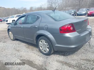 2012 Dodge Avenger SE with VIN 1C3CDZAB8CN322466, listed as a IAAI auction lot 42054458 with 118,098 mi miles and . Bid and sale history available at carsss.com. Image 3.