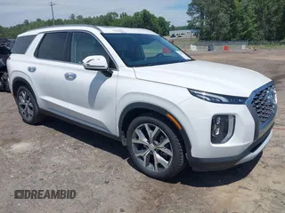 2020 Hyundai Palisade SEL with VIN KM8R44HEXLU150418, listed as a IAAI auction lot 42315232 with 63,795 mi miles and . Bid and sale history available at DreamBid. Image 1.
