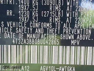 2011 Toyota Venza with VIN 4T3ZA3BB0BU042865, listed as a IAAI auction lot 40620514 with 143,222 mi miles. Bid and sale history available at carsss.com. Image 9.