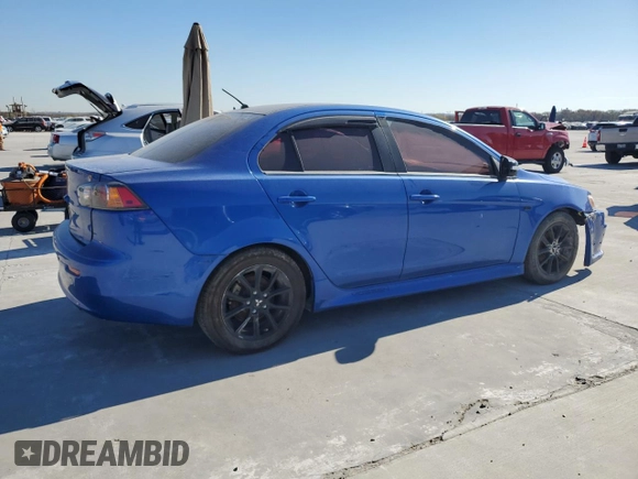 2017 Mitsubishi Lancer ES with VIN JA32U2FU4HU010987, listed as a Copart auction lot 82870254 with 102,654 mi miles and Clean Title. Bid and sale history available at carsss.com. Image 3.