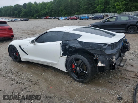 2016 Chevrolet Corvette 1LT with VIN 1G1YB2D70G5115994, listed as a Copart auction lot 52844034 with 138,286 mi miles and Salvage Title. Bid and sale history available at carsss.com. Image 2.